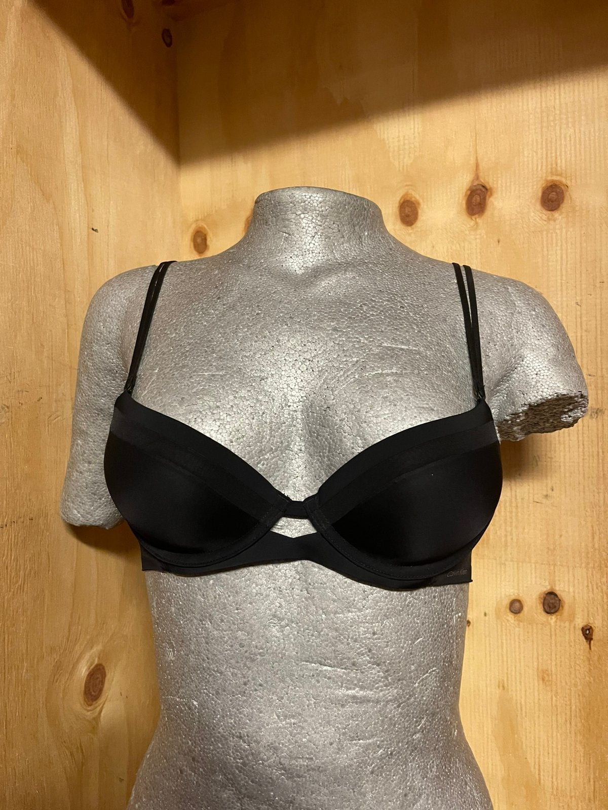 Calvin klein push up bh 70a, Verzenden, Zwart, BH