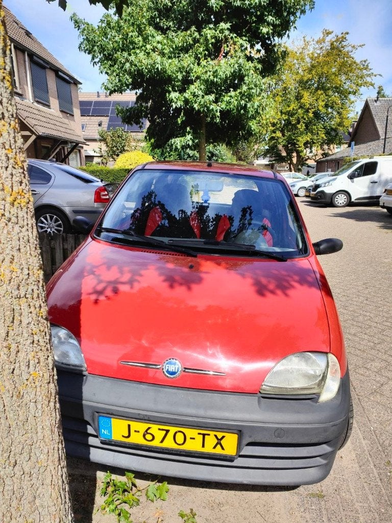 Fiat Seicento 1.1 Actual 2007, Voorwielaandrijving, Stof, 4 cilinders, 4 stoelen