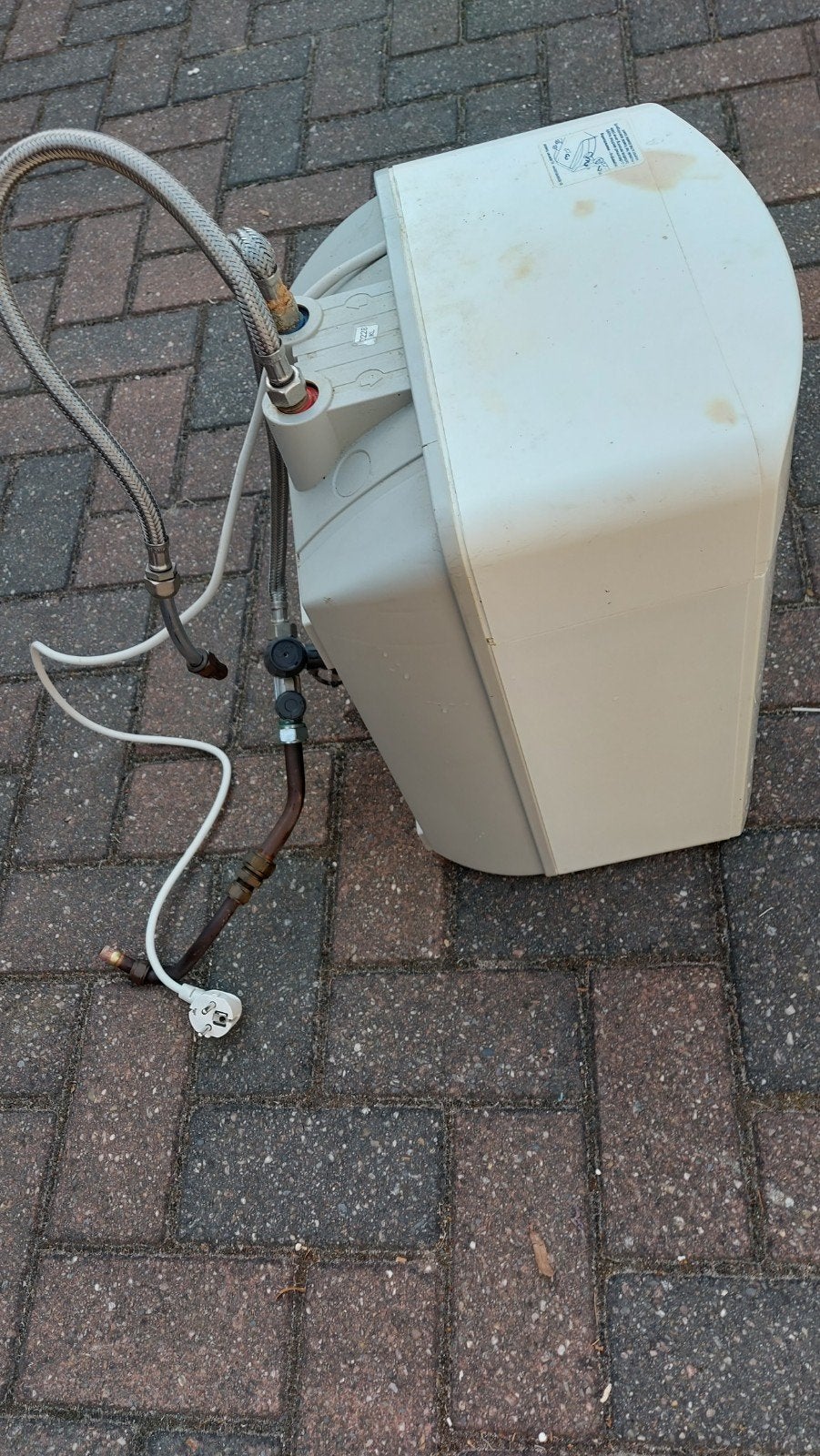 Daalderop Close-un 10 liter warmwaterboiler, Doe-het-zelf en Verbouw, Geisers en Boilers, Ophalen, Gebruikt, Boiler, Minder dan 20 liter