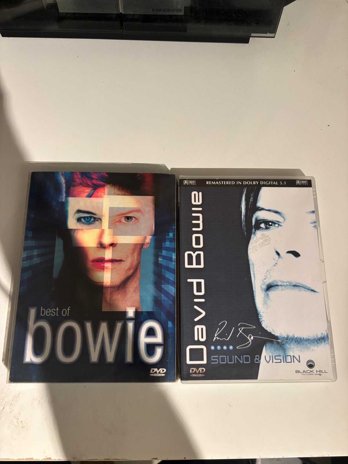 David Bowie DVD's: Best Of Bowie & Sound & Vision, Alle leeftijden, Engels, Ophalen of Verzenden, Remastered