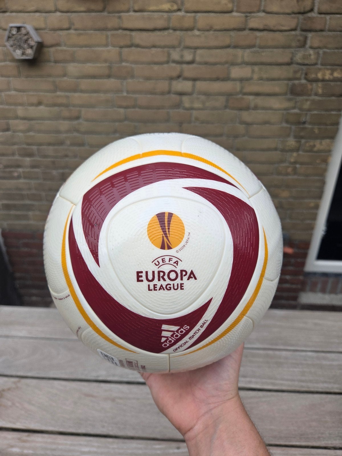 Europa League Official Match Ball 2010-2011(Jabulani), Maat XL, Ophalen of Verzenden, Bal