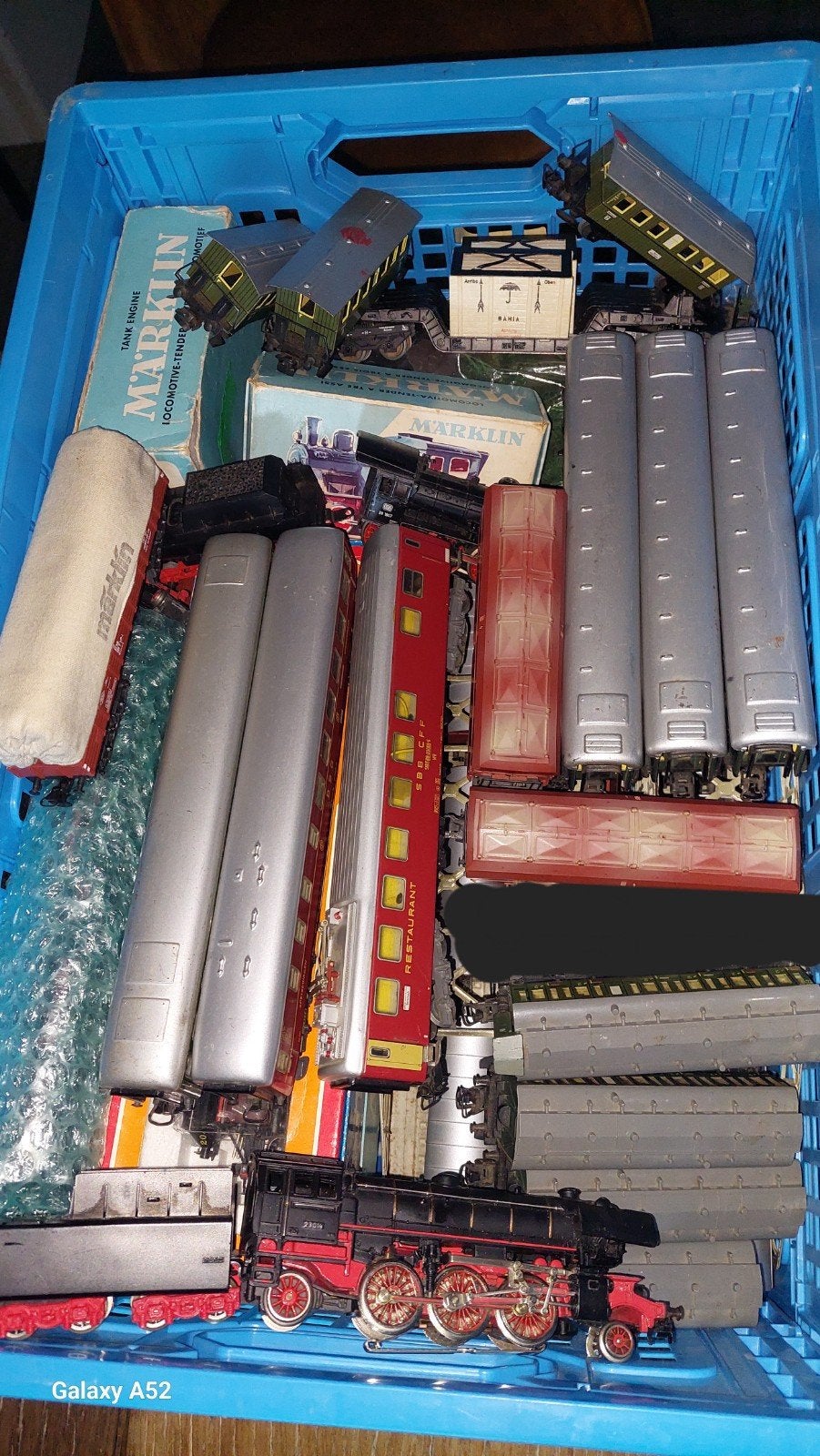 partijtje Märklin H0, Ophalen, Wisselstroom, Gebruikt, Rails