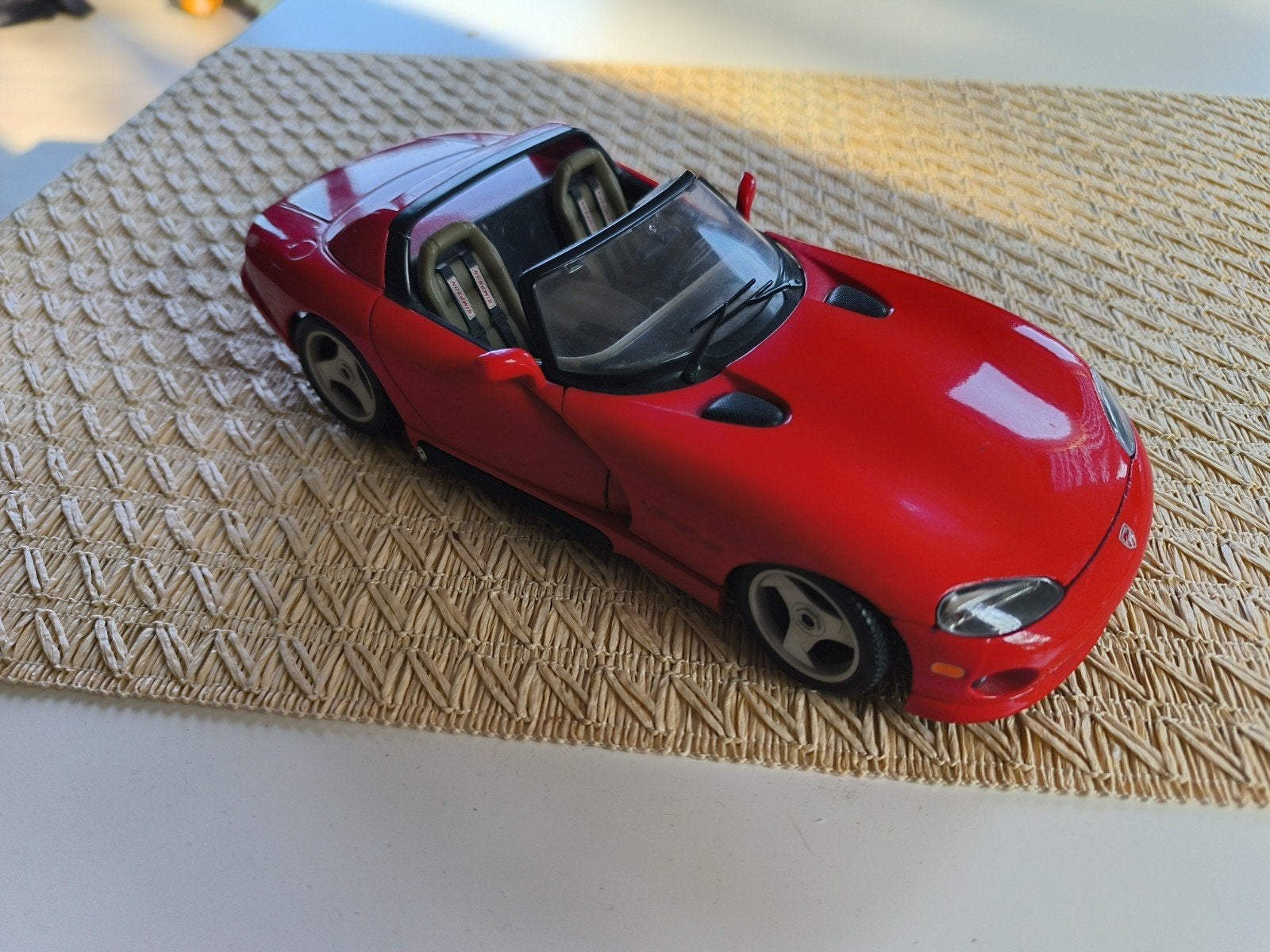 Dodge Viper RT/10 Bburago 1:18, Ophalen of Verzenden, Zo goed als nieuw, Auto, Bburago