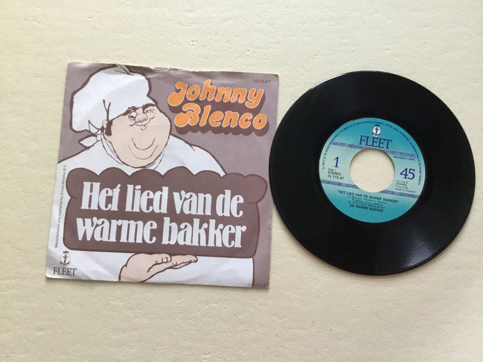 Johnny Blenco, Cd's en Dvd's, Vinyl | Nederlandstalig, Ophalen of Verzenden, Zo goed als nieuw, Overige formaten, Levenslied of Smartlap