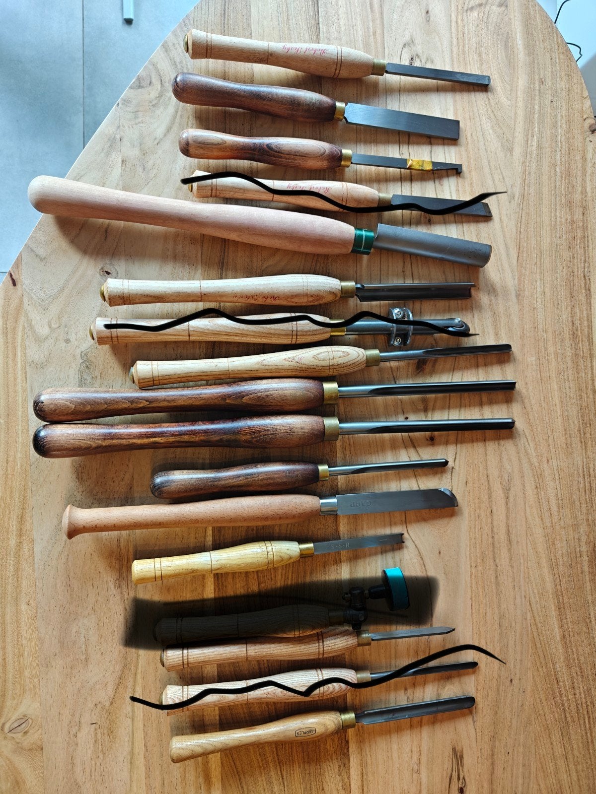 Robert sorby, Crown, Carp houtdraaibeitels, Ophalen of Verzenden, Gebruikt, Beitel, Overige merken