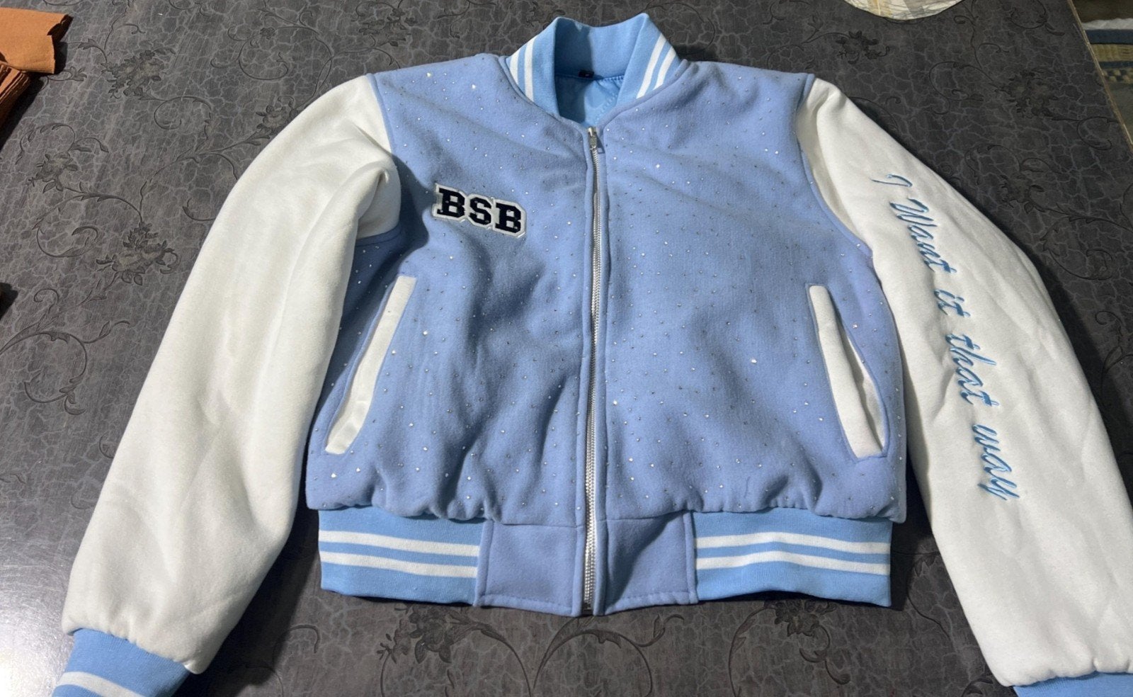 Backstreet Boys Varsity Jacket, Maat 38/40 (M), Backstreet Boys, Zo goed als nieuw, Verzenden