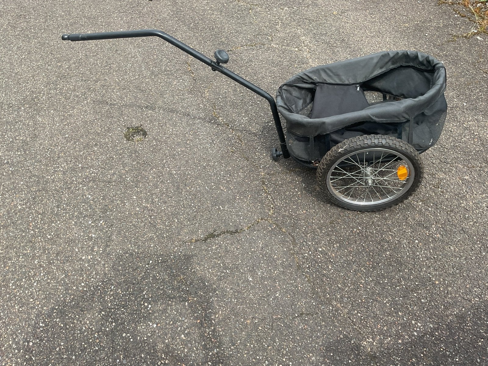 Fietskar viskar krantenwijk karretje, Ophalen, Gebruikt, Bagagekar
