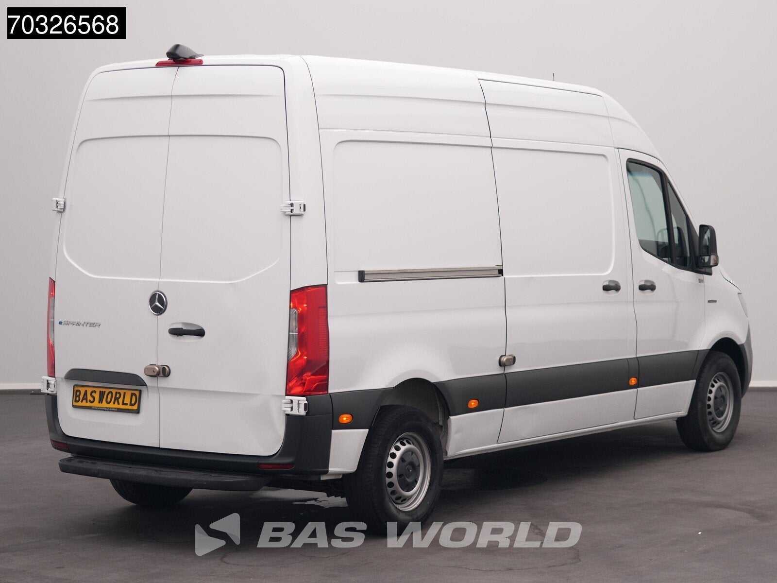 Mercedes eSprinter 312 112 L2H2 100% Elektrisch 55kWh 168km, Automaat, Stof, Gebruikt, 116 pk
