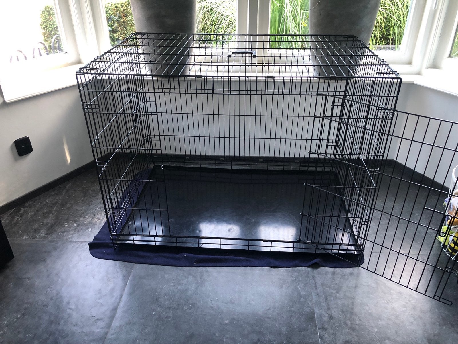 Vrijwel nieuwe grote bench 120x80x90, Ophalen, Zo goed als nieuw
