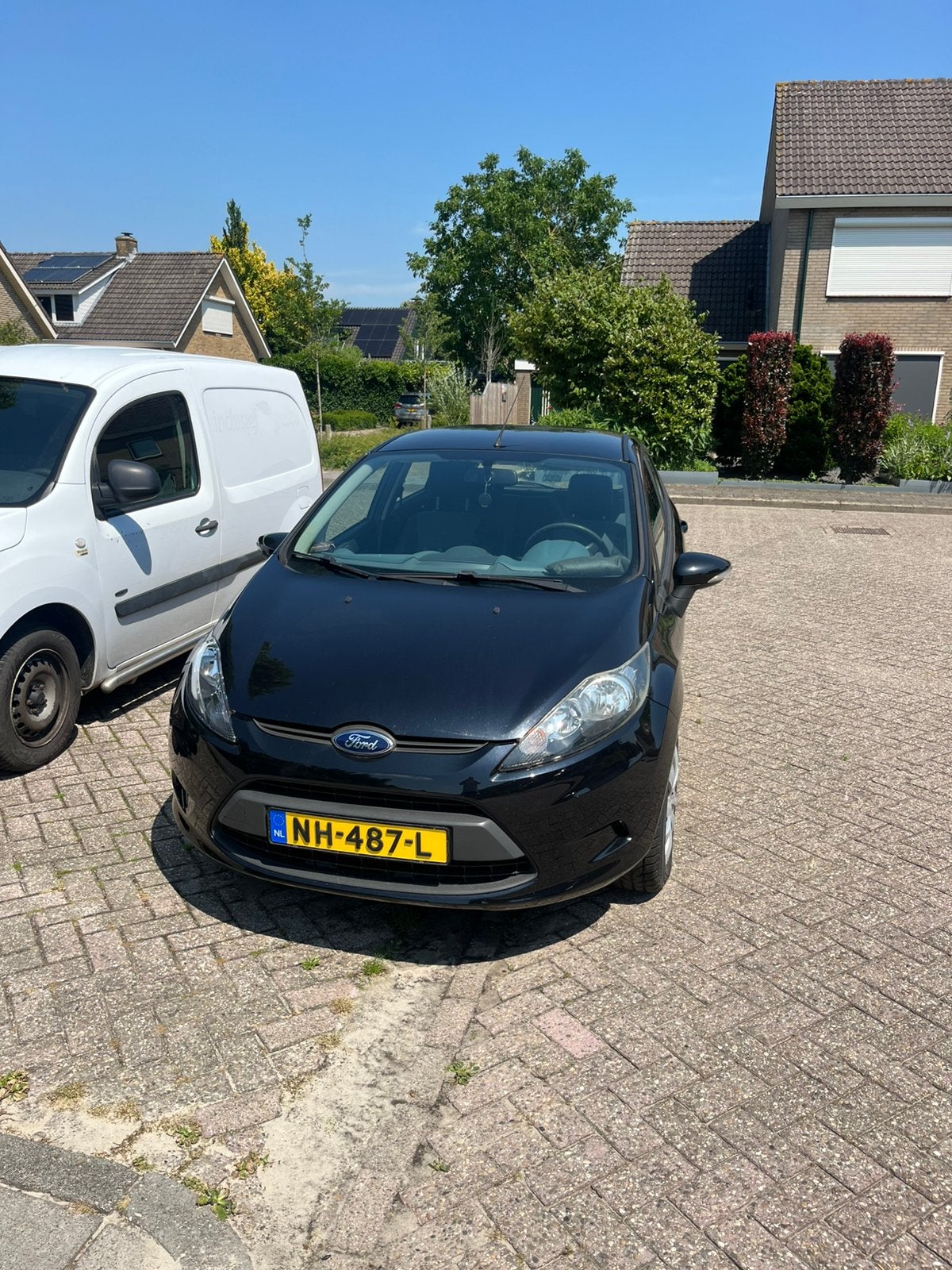 Ford Fiësta 1.25 44KW 5DR 2009 Zwart, Auto's, Ford, Voorwielaandrijving, 40 €/maand, 1242 cc, 4 cilinders