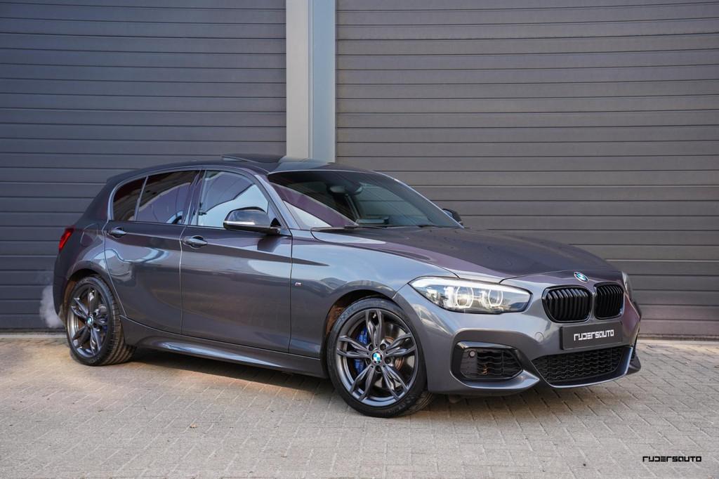 BMW 1-serie M140i LCI2 | Schuifdak | HK | Akrapovic uitlaat, Achterwielaandrijving, Gebruikt, Lichtsensor, 340 pk