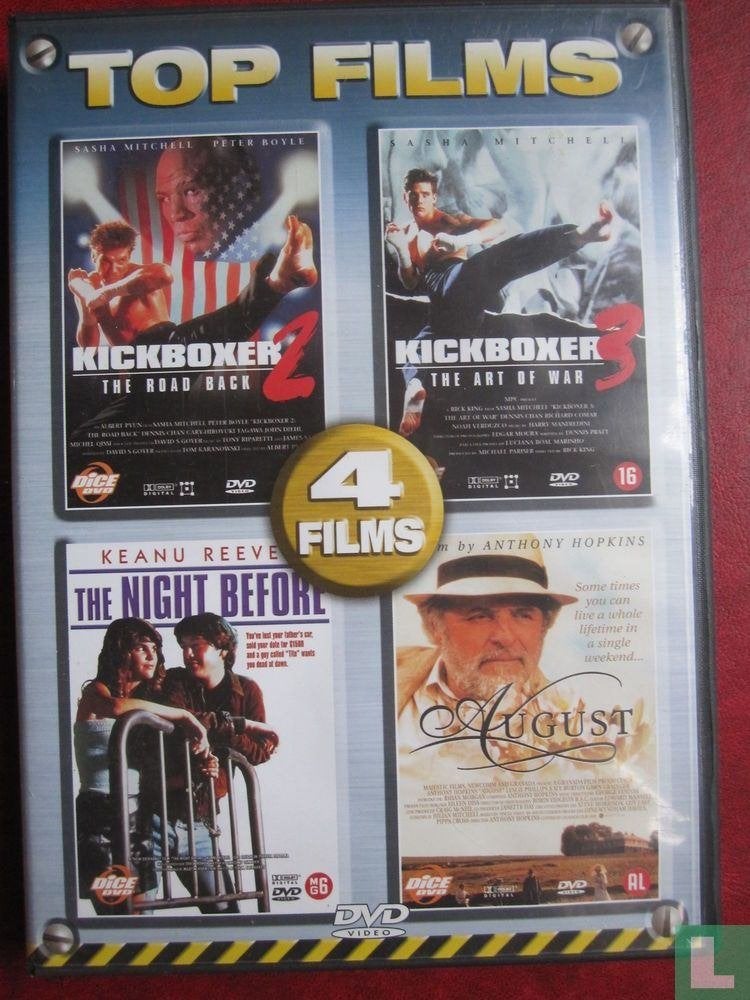 Top Films ( 4 films op 2 disc), Engels, Vanaf 16 jaar, Nederlands, Actie