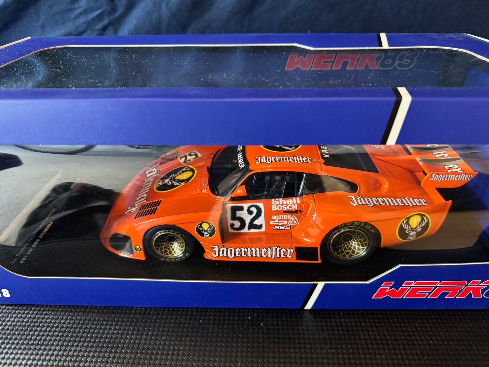 Werk83 Jagermeister 1:18 Nieuw! Porsche Ford BMW Alfa Romeo, Ophalen of Verzenden, Nieuw, Auto, Overige merken