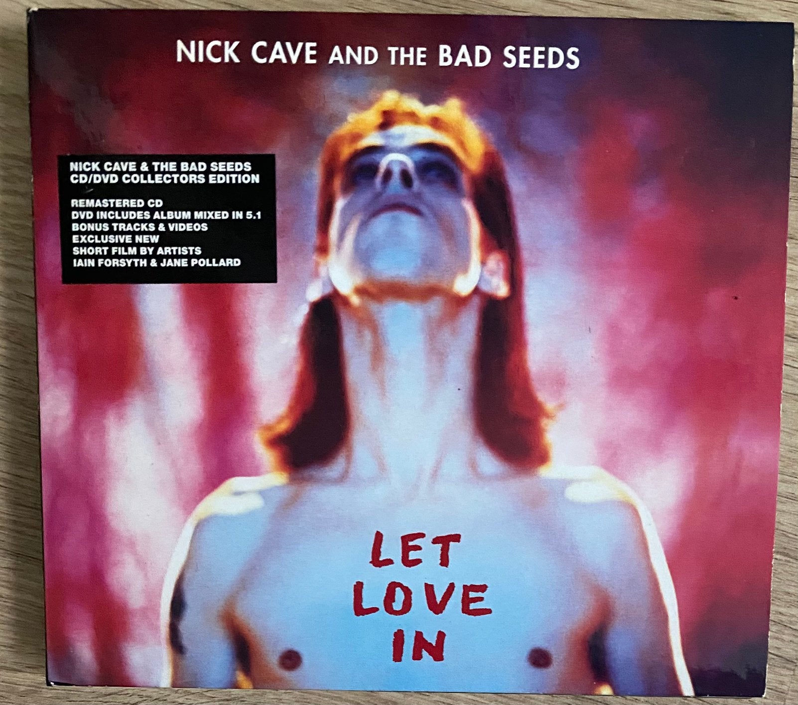 Nick Cave Bad Seeds CD & DVD 5.1 surround Let Love In, Ophalen of Verzenden, Zo goed als nieuw, Poprock