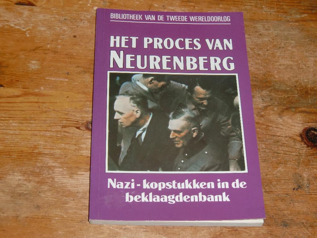 Het proces van Neurenberg : Nazi-kopstukken voor de rechter, Boeken, 20e eeuw of later, Leo Kahn, Europa, Ophalen of Verzenden