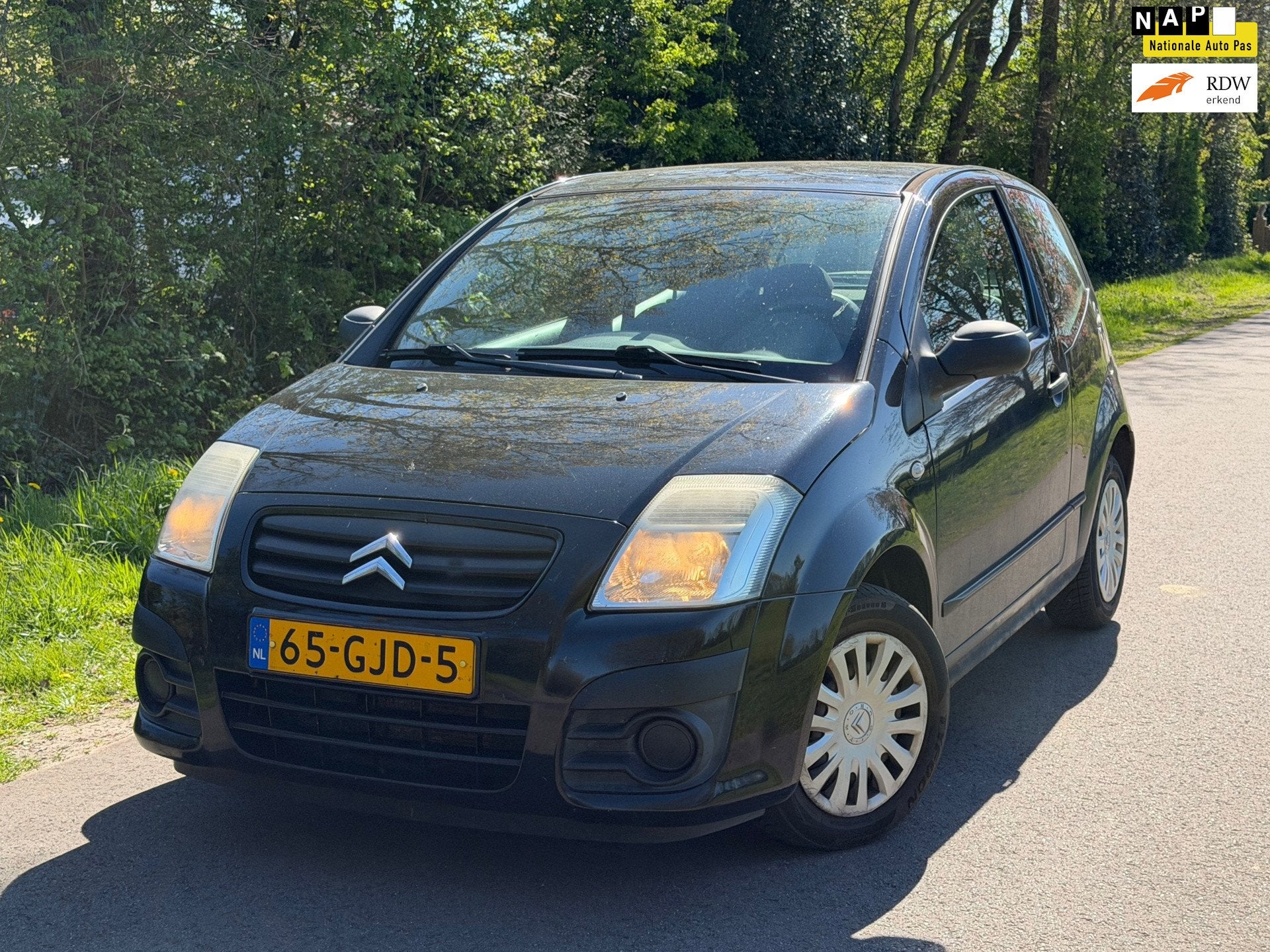Citroen C2 1.1i Furio | Airco + Elektrische ramen |, Auto's, Citroën, Voorwielaandrijving, Gebruikt, 4 cilinders, Metallic lak