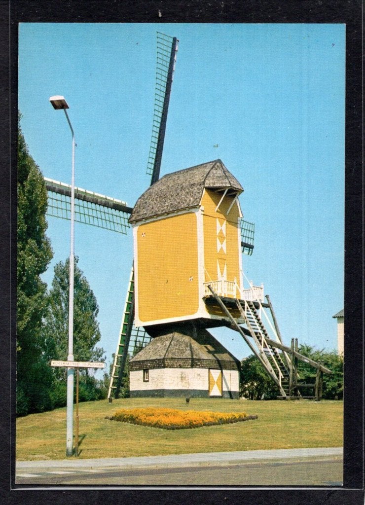 molen; Korenmolen Standerdmolen te Boekel., Ophalen of Verzenden, 1960 tot 1980, Ongelopen, Noord-Brabant