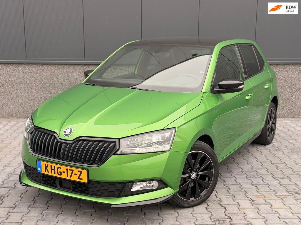 Skoda Fabia 1.0 TSI Monte Carlo Pano LED CarPlay Stoelverwar, Auto's, Skoda, Voorwielaandrijving, Gebruikt, 95 pk, 1016 kg