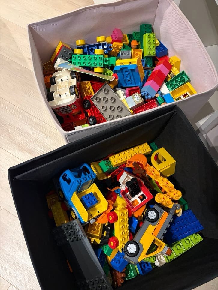 Grote partij DUPLO (Ruim 450 stuks), Overige typen, Ophalen of Verzenden, Zo goed als nieuw, Duplo