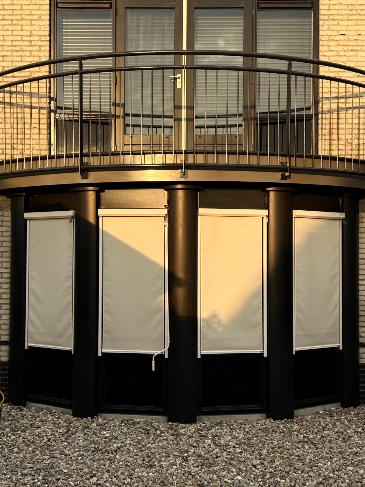 4 Screens voor ramen - Gebruikt, goede staat, Tuin en Terras, Zonneschermen, Ophalen, Gebruikt, Minder dan 250 cm, 150 tot 300 cm