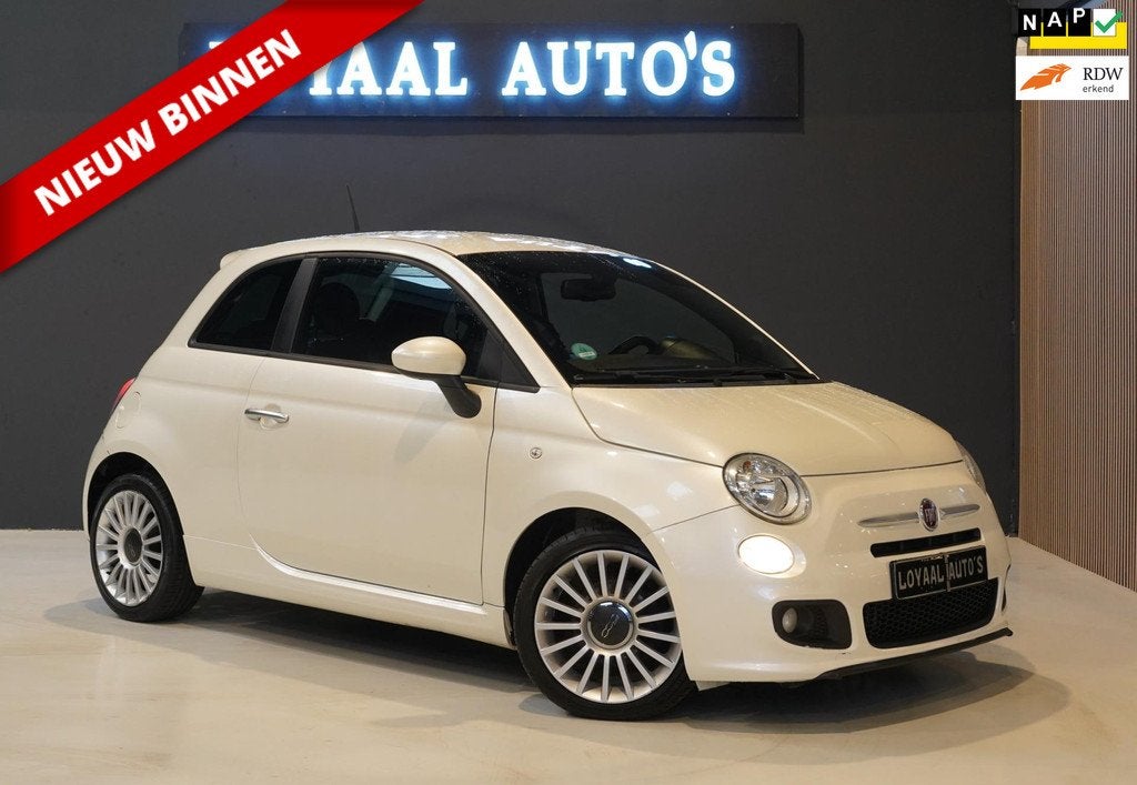 Fiat 500 0.9 TwinAir 500S | AUTOMAAT | AIRCO | ELEK.RAMEN |, Auto's, Fiat, Euro 5, 86 pk, Gebruikt, 31 €/maand