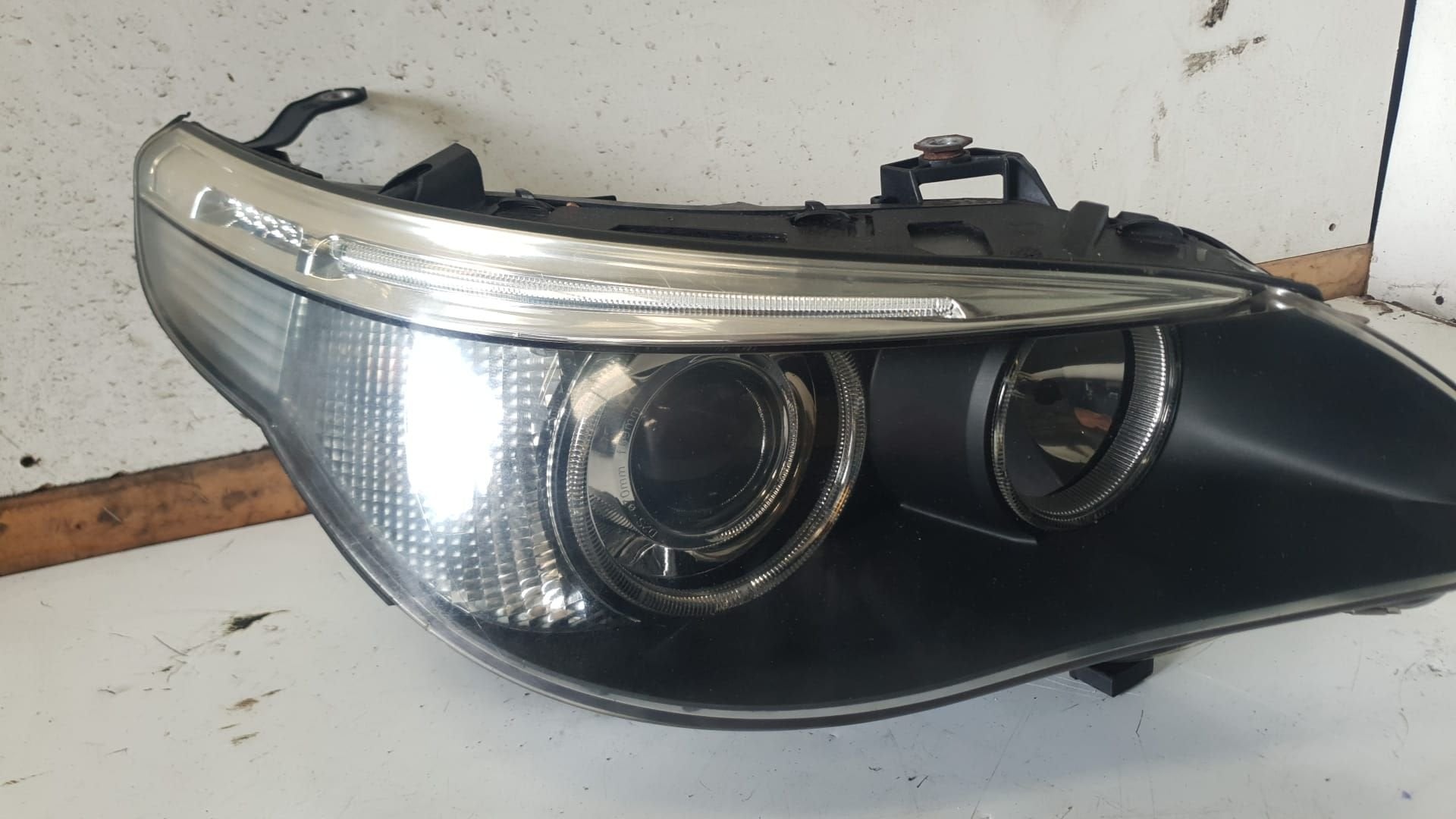 Koplamp RV BMW 5-serie van 2007, Auto-onderdelen, Verlichting, Gebruikt, -, -, Ophalen of Verzenden