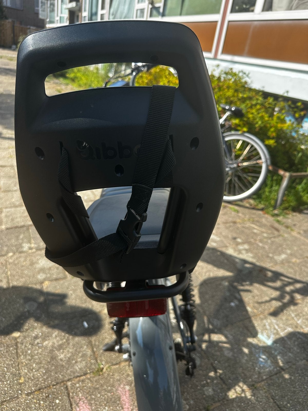 achterzitje voor fatbike inclusief achterbeugel, Ophalen of Verzenden, Gebruikt, Achterzitje