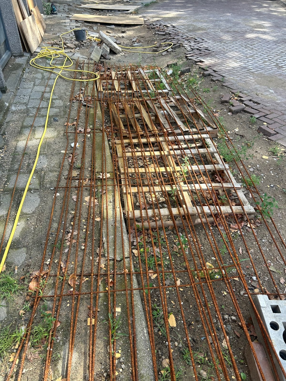 Wapeningsstaal en bouwstaalmatten divers ophalen Rotterdam, Doe-het-zelf en Verbouw, Ophalen, Zo goed als nieuw