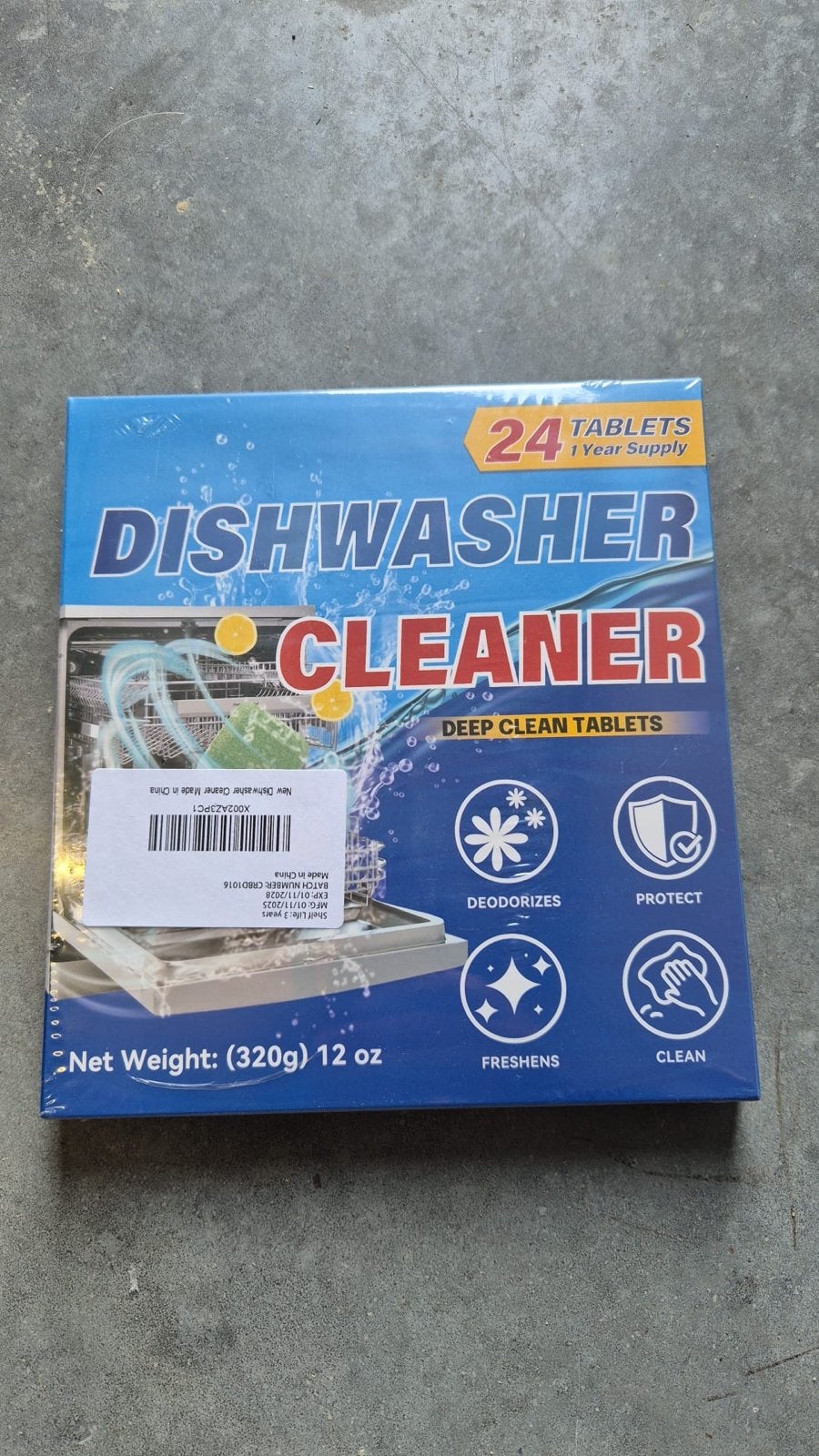Vaatwasser Reiniger Tabletten - 24 stuks (1 jaar voorraad), Ophalen of Verzenden, Nieuw