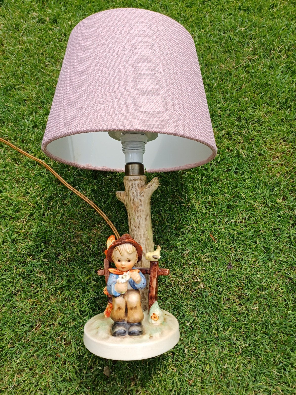 Hummel Goebel tafellamp, Ophalen of Verzenden, Zo goed als nieuw