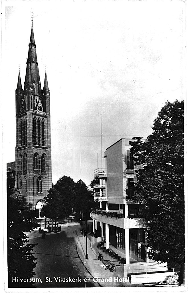 936163 Hilversum St Vitus Gooiland 1940 . Postzegel ged verw, Ophalen of Verzenden, 1940 tot 1960, Gelopen, Noord-Holland