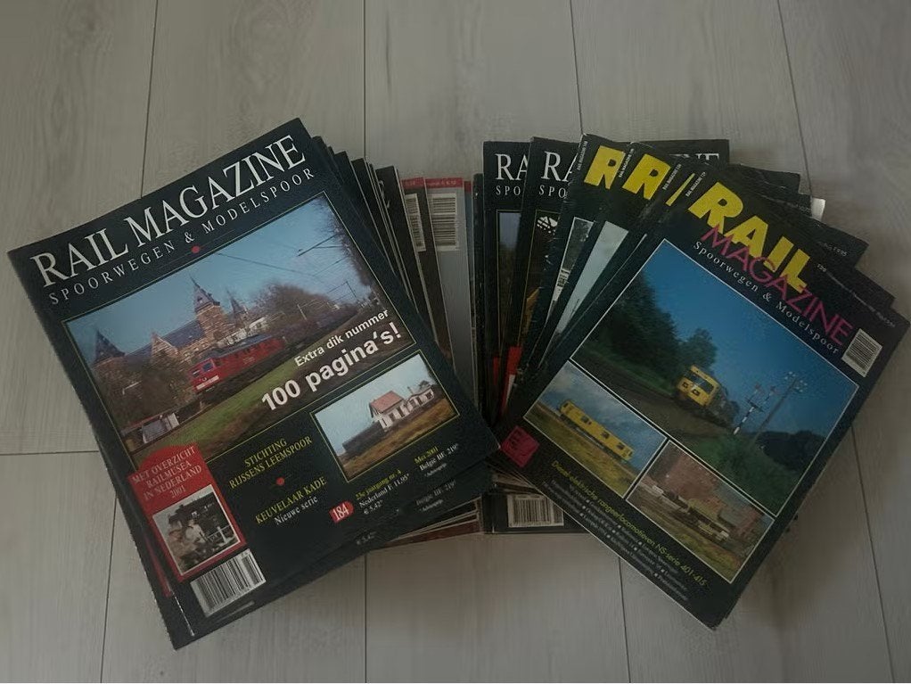 Rail Magazine Spoorwegen & Modelspoor - Diverse nummers, Boeken, Ophalen of Verzenden, Gelezen