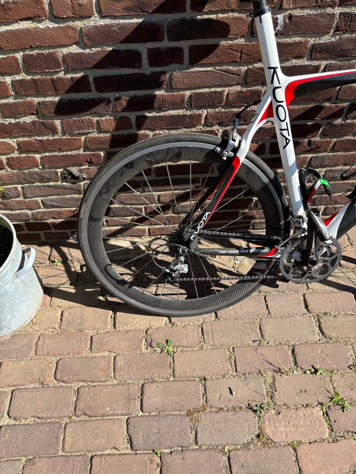 Kuota Kredo racefiets - Ultegra afmontage, Fietsen en Brommers, Fietsen | Racefietsen, Gebruikt, Heren, Overige merken, Meer dan 20 versnellingen