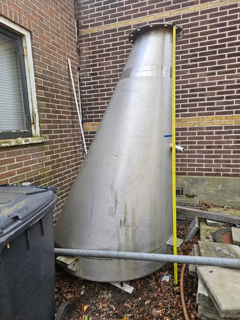 RVS Tank Ketel Schoorsteenkap - Diverse Toepassingen, Ophalen