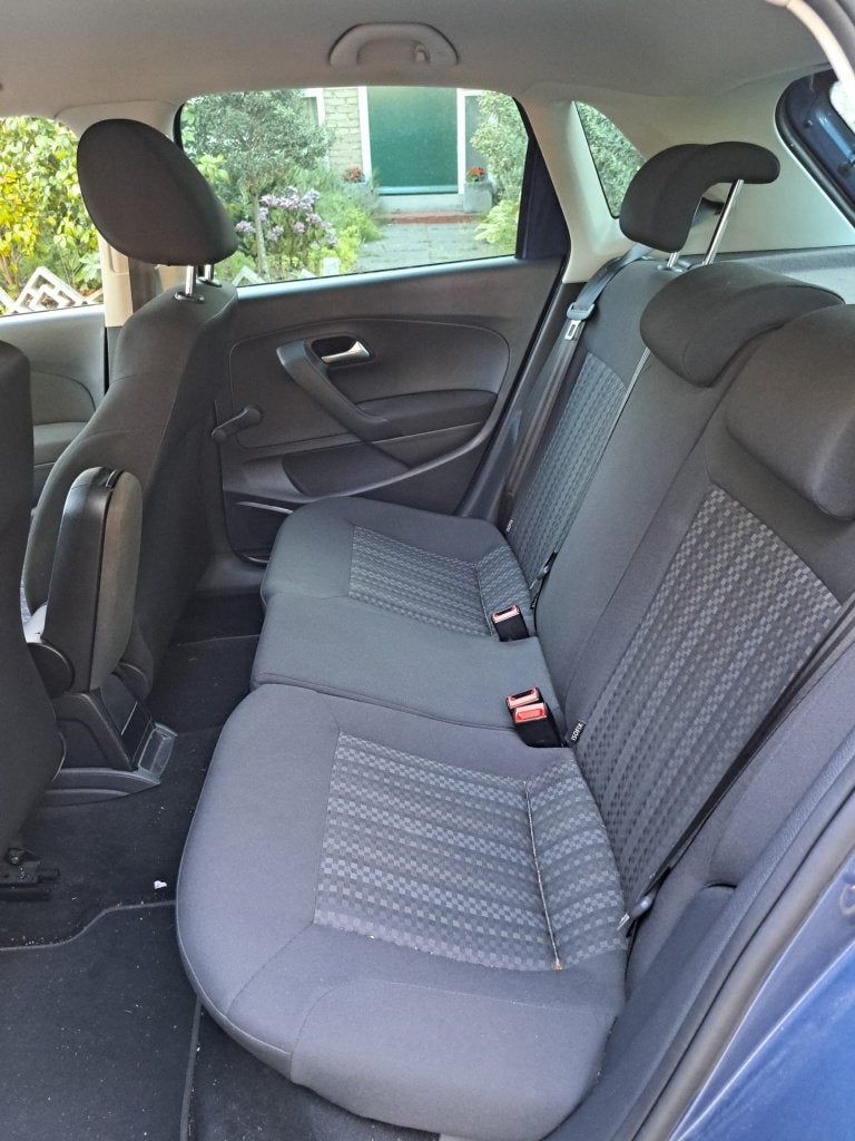 Volkswagen Polo 1.2 TSI 66KW DSG 2017 Blauw, Auto's, 40 €/maand, 4 cilinders, Particulier, 1000 kg