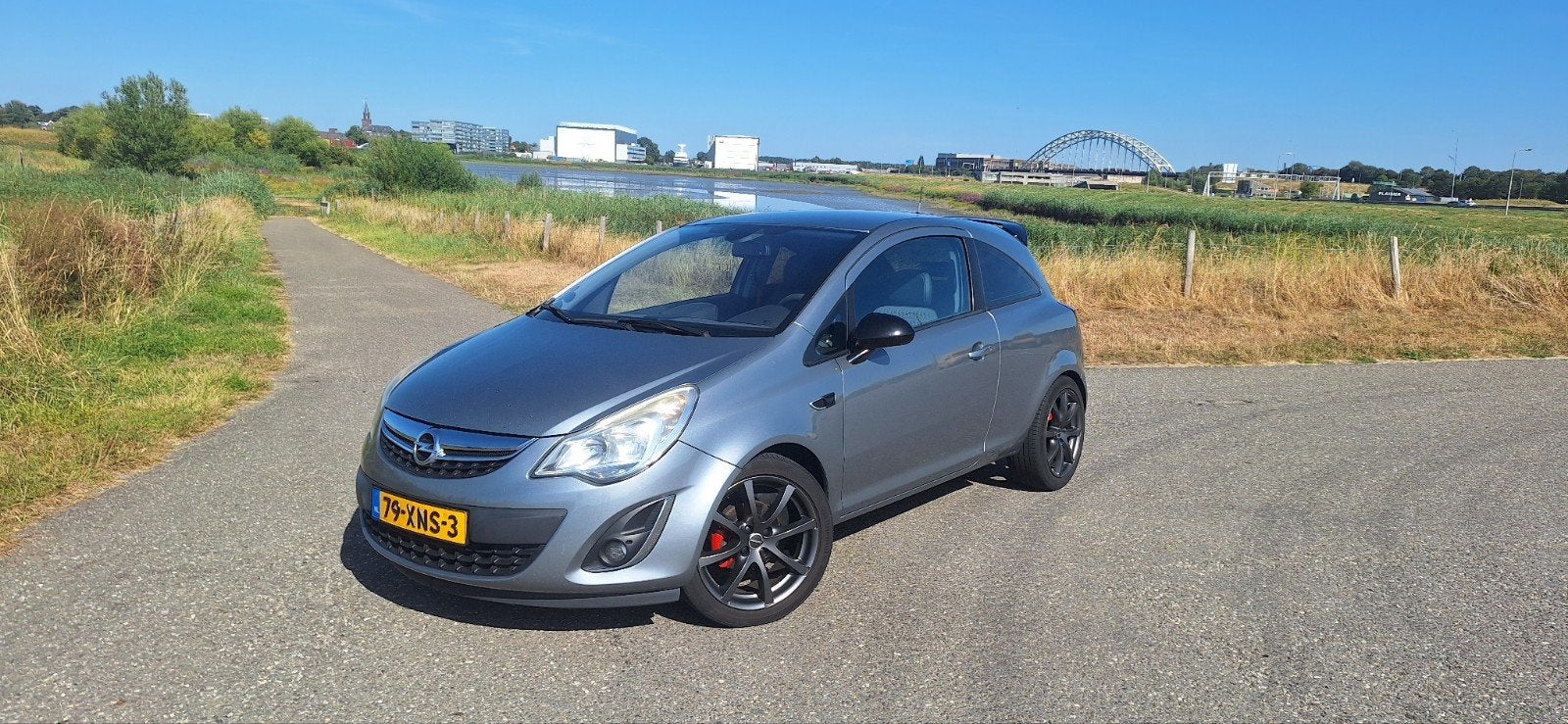 Opel Corsa 1.2 16V LPG 3D 2012 NIEUWE APK, Voorwielaandrijving, 83 pk, 4 cilinders, 1229 cc