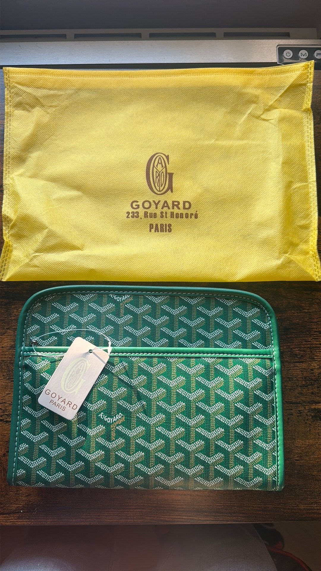 Goyard toilet tas, Sieraden, Tassen en Uiterlijk, Toilettassen, Verzenden, Zo goed als nieuw, Overige kleuren, Heer of Dame