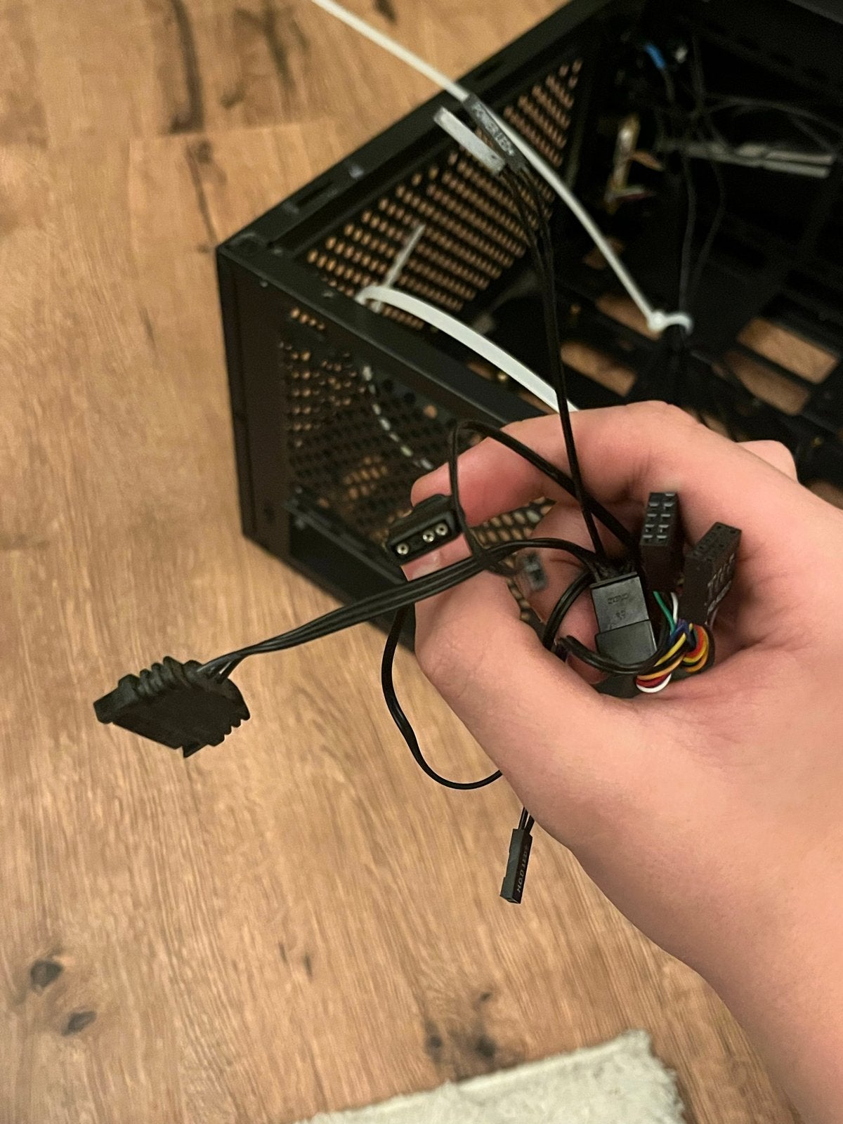 CiT Seven PC behuizing - Zwart, schoongemaakt, Computers en Software, Ophalen of Verzenden, Gebruikt