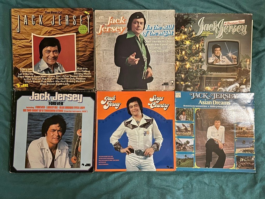 12 LP's Jack Jersey (ook per stuk te koop), Ophalen of Verzenden, 1970 - 1979, Gebruikt, 12 inch