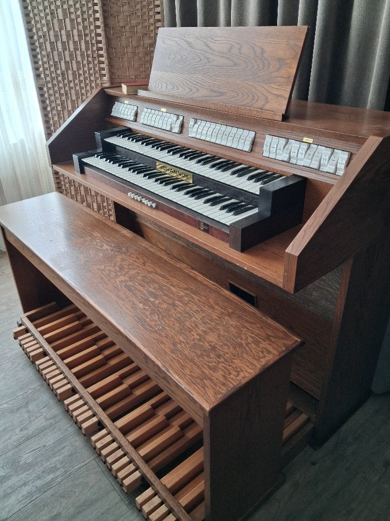 Eiken Johannus Orgel, Ophalen, Gebruikt, 2 klavieren, Orgel