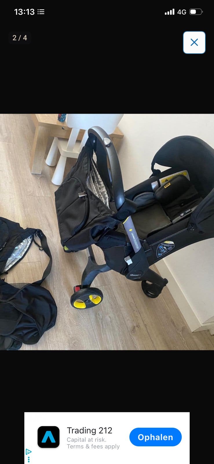 Kinderwagen   Doona, Kinderen en Baby's, Ophalen, Zo goed als nieuw, Overige merken