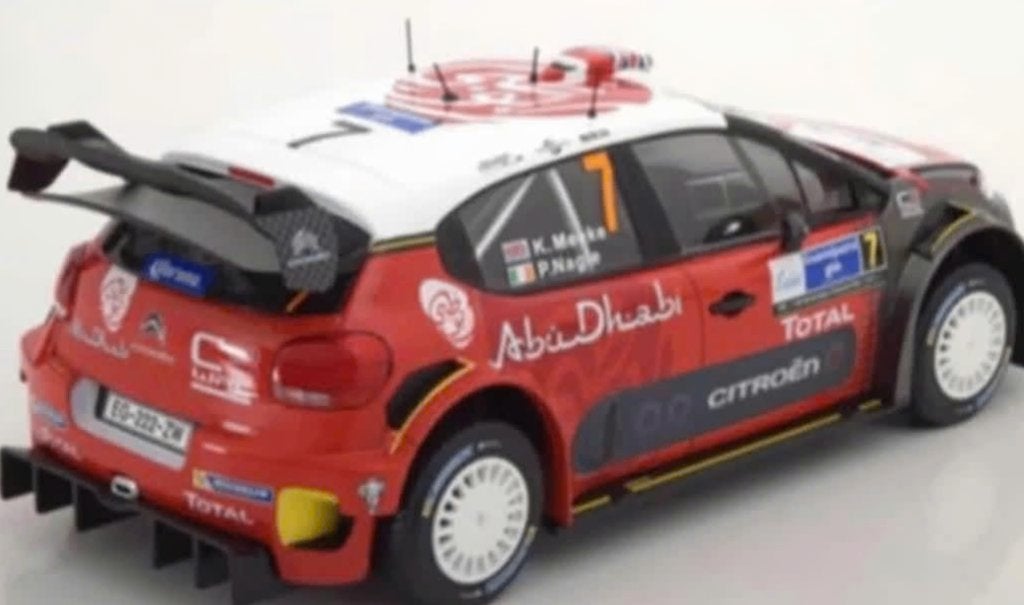 Citroen C3 WRC #7 2017 Mexico Mee& Na NOREV 1/18 ref: 181632, Verzenden, Nieuw, Auto, Norev