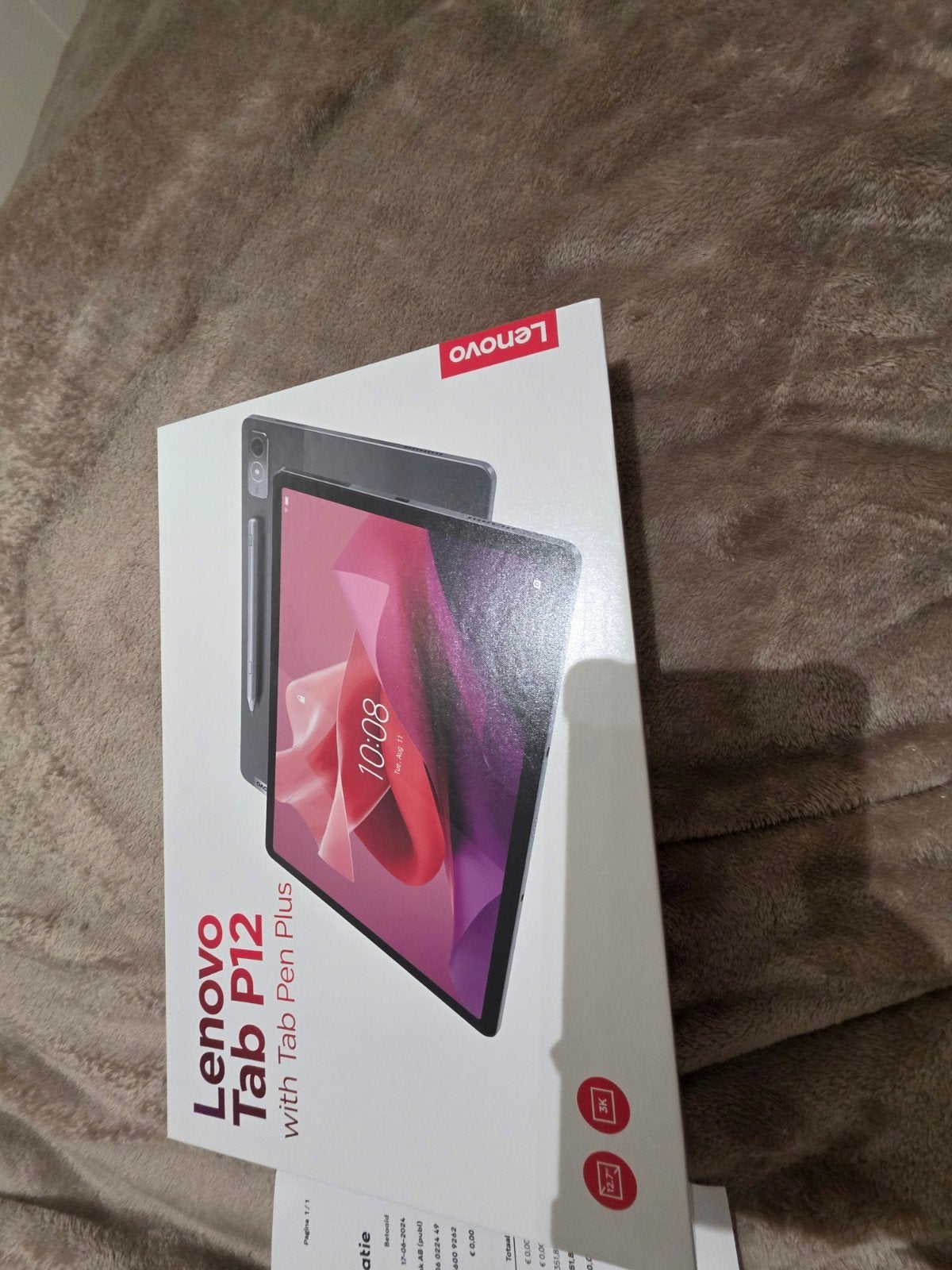 Lenovo Tab P12 met Tab Pen Plus - Zo goed als nieuw, Computers en Software, Ophalen