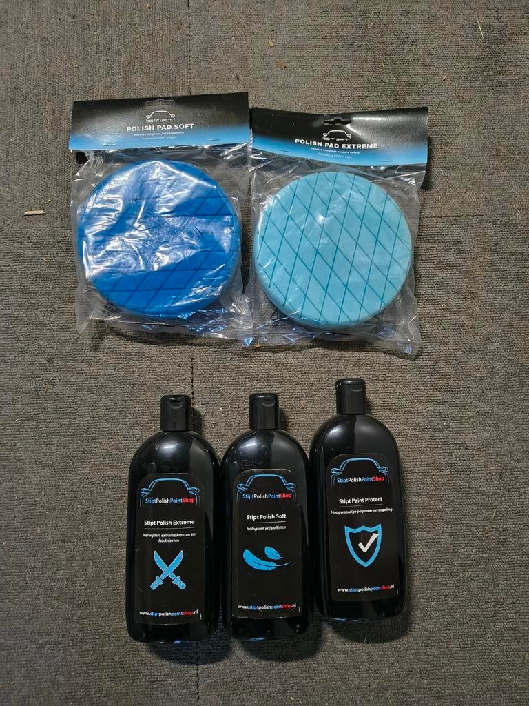 Stipt Polish Point Shop Polijstset en Pads, Auto diversen, Onderhoudsmiddelen, Ophalen of Verzenden