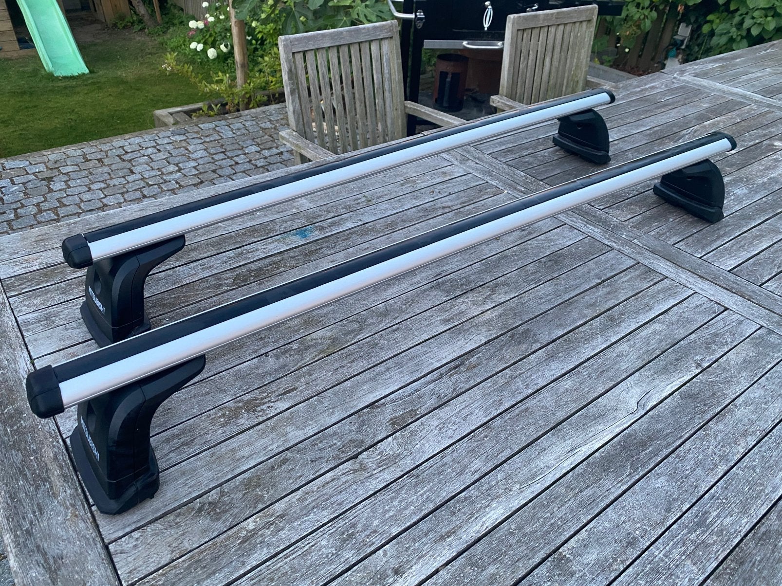 Mitsubischi ASX dakdragerset Aero zonder roofrails, Auto diversen, Dakdragers, Zo goed als nieuw, Ophalen