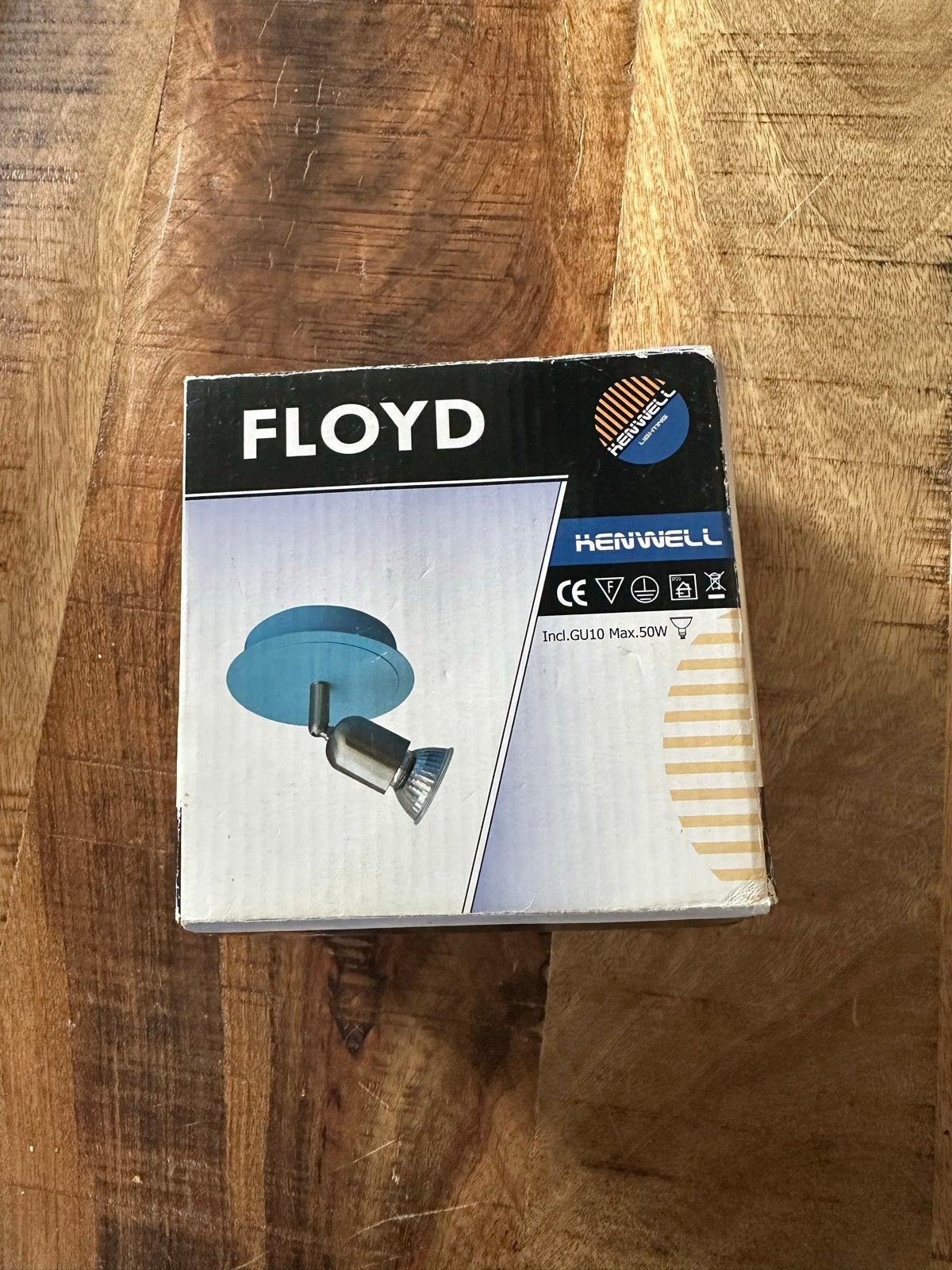 Kenwell Floyd Plafondspot - Nieuw in doos, Halogeen, Metaal of Aluminium, Nieuw, Ophalen of Verzenden