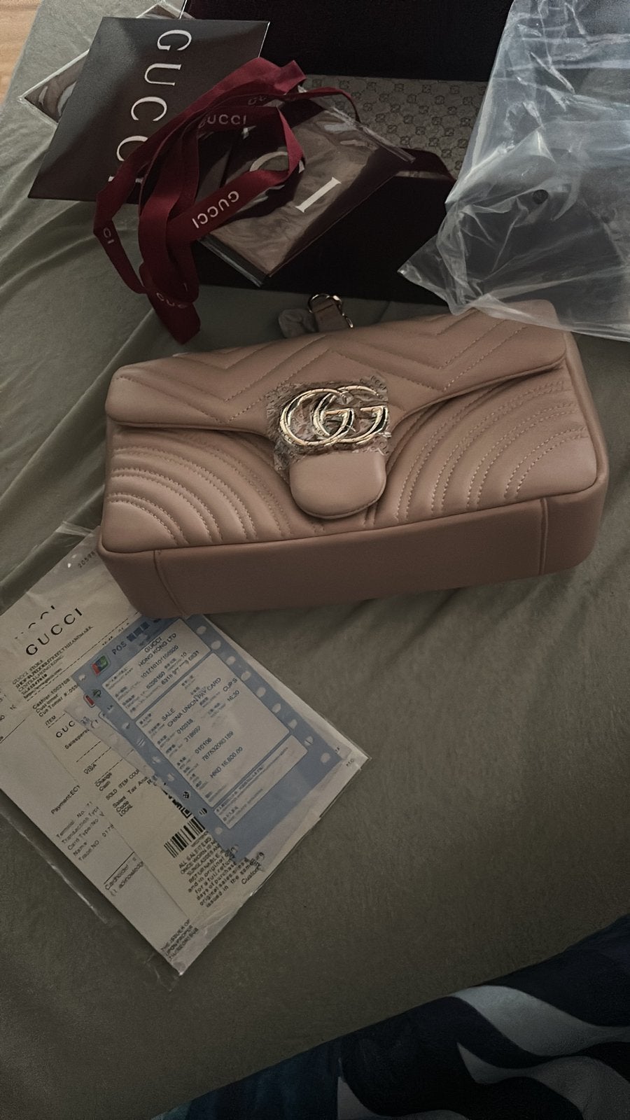 Echte gucci marmont tas, Sieraden, Tassen en Uiterlijk, Tassen | Damestassen, Ophalen of Verzenden, Zo goed als nieuw, Zwart