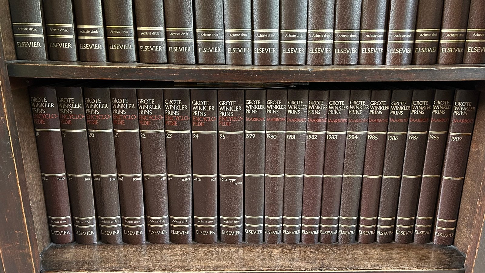 Grote Winkler Prins Encyclopedie - Complete serie, Boeken, Encyclopedieën, Ophalen, Zo goed als nieuw, Algemeen, Complete serie