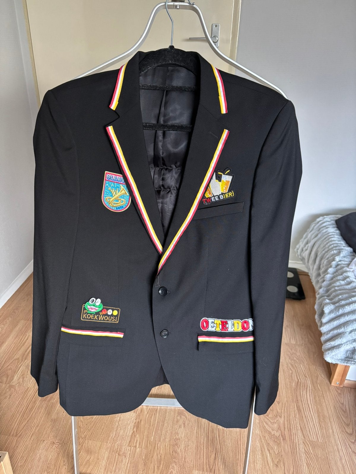 Oeteldonk jasje heren - maat 50, Kleding | Heren, Carnavalskleding en Feestkleding, Carnaval, Overige maten, Ophalen of Verzenden