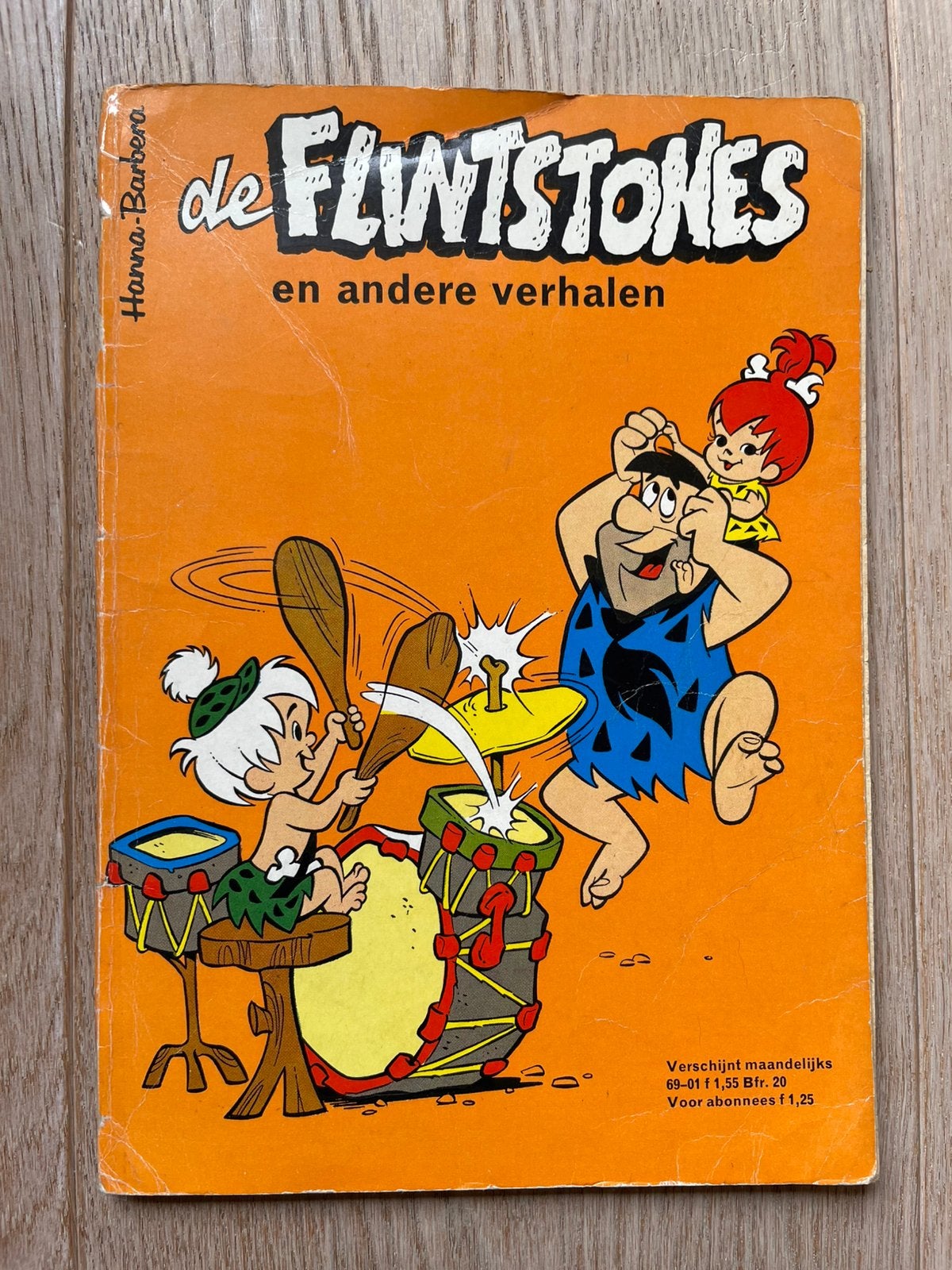 Hanna-Barbera - De Flintstones en andere verhalen, Boeken, Eén stripboek, Ophalen of Verzenden, Gelezen
